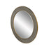 Hampton Mirror, Round | Grey Shagreen
