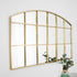 Native Home Lifestyle Horizontal Arch Mirror - Gold