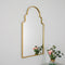 Native Home Lifestyle Roman Window Mirror - Gold