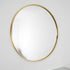 Native Home Lifestyle Gold Manhattan Round Mirror - Medium