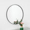 Native Home Lifestyle Grey Manhattan Round Mirror