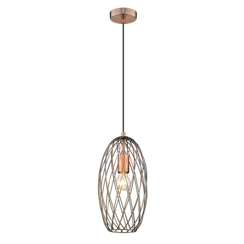 Pendant Luminaire In Antique Copper LL00153