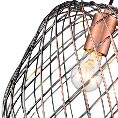 Pendant Luminaire In Antique Copper LL00154
