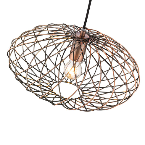 Pendant Luminaire In Antique Copper LL00156