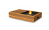 Ecosmart Fire Manhattan 50 Fire Pit Table - Teak Finish / Black Burner - ESF.O.MHA.50.TN.B