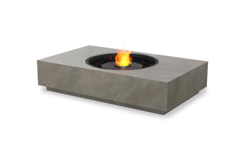 Ecosmart Fire Martini 50 Fire Pit Table - Natural Finish / Black Burner - ESF.O.MTI.50.NA.B