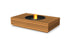 Ecosmart Fire Martini 50 Fire Pit Table - Teak Finish / Black Burner - ESF.O.MTI.50.TN.B