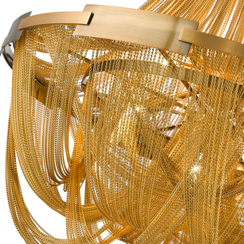 Hill Statement Luminaire In Brass LL00157