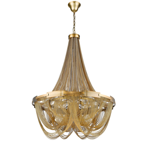 Hill Statement Luminaire In Brass LL00157