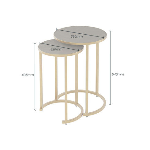 Hampton Nest Table | 2 Piece