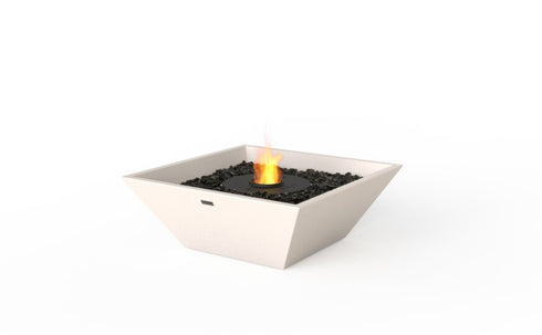 Ecosmart Fire Nova 600 Fire Pit - Bone Finish / Black Burner