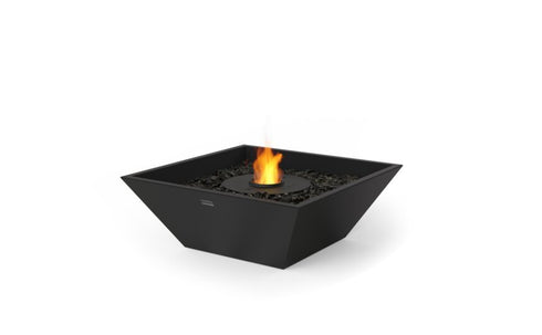 Ecosmart Fire Nova 600 Fire Pit - Graphite Finish / Black Burner - ESF.O.NOV.600.GH.B