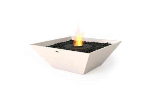Ecosmart Fire Nova 850 Fire Pit - Bone Finish / Black Burner