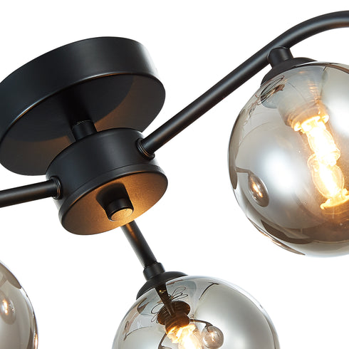 Flush luminaire in Black LL00164