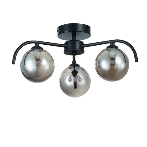 Flush luminaire in Black LL00164