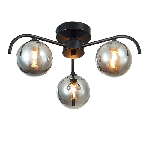 Flush luminaire in Black LL00164