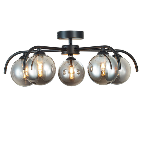 Flush luminaire in Black LL00165