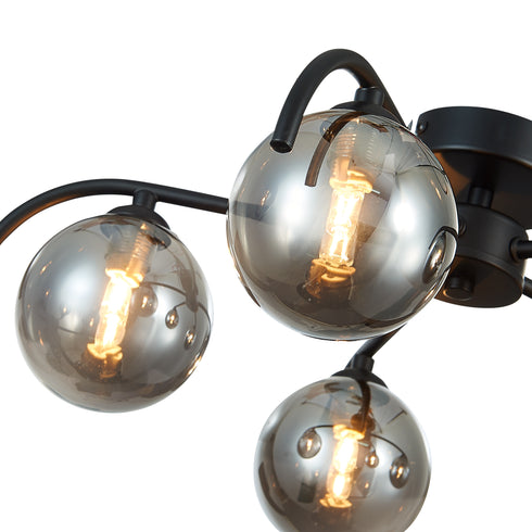 Flush luminaire in Black LL00165