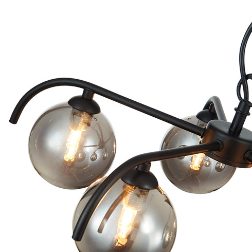 Flush luminaire in Black LL00165