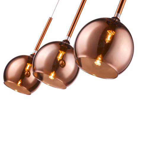 Decorative Luminaire In Copper LL00175