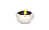 Ecosmart Fire Pod 30 Fire Pit Bowl - Bone Finish / Black Burner - ESF.O.POD.30.BO.B