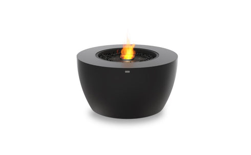 Ecosmart Fire Pod 40 Fire Pit Bowl - Graphite Finish / Black Burner - ESF.O.POD.40.GH.B