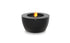 Ecosmart Fire Pod 40 Fire Pit Bowl - Graphite Finish / Black Burner - ESF.O.POD.40.GH.B