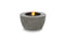 Ecosmart Fire Pod 40 Fire Pit Bowl - Natural Finish / Black Burner - ESF.O.POD.40.NA.B