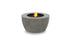 Ecosmart Fire Pod 40 Fire Pit Bowl - Natural Finish / Black Burner - ESF.O.POD.40.NA.B