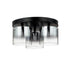 Flush luminaire in Black LL00184