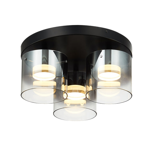 Flush luminaire in Black LL00184