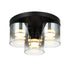 Flush luminaire in Black LL00184
