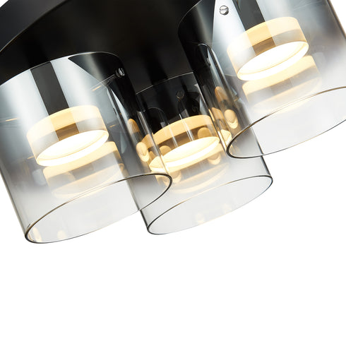 Flush luminaire in Black LL00184