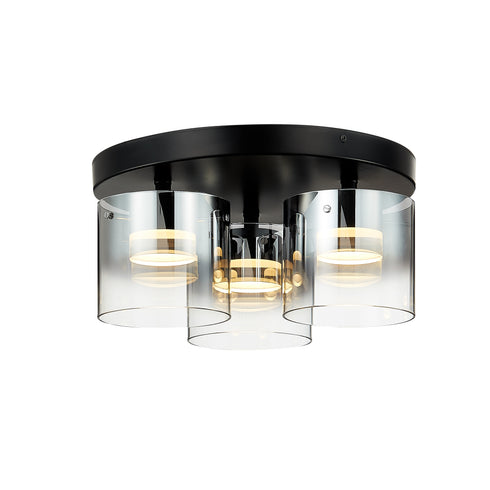 Flush luminaire in Black LL00184