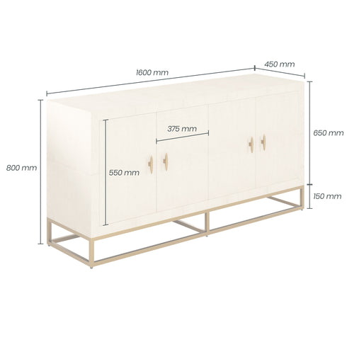 Hampton Sideboard | Ivory