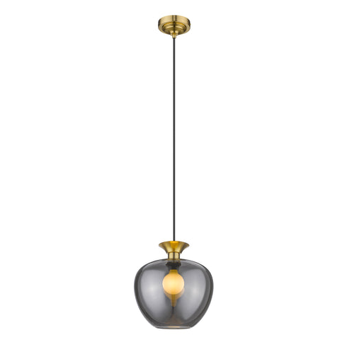 Pendant Luminaire In Smoked Grey LL00188