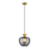 Pendant Luminaire In Smoked Grey LL00188