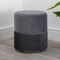 Native Home Lifestyle Round Grey Tassles Stool