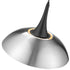 Pendant Luminaire In Satin Nickel And Matt Black LL00198
