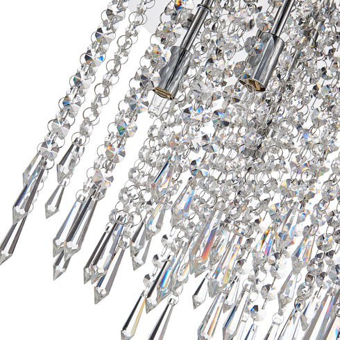 Flush luminaire in Chrome LL00200