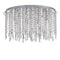 Flush luminaire in Chrome LL00201