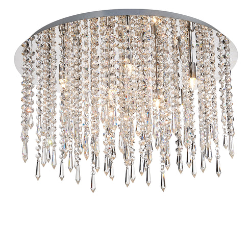 Flush luminaire in Chrome LL00201