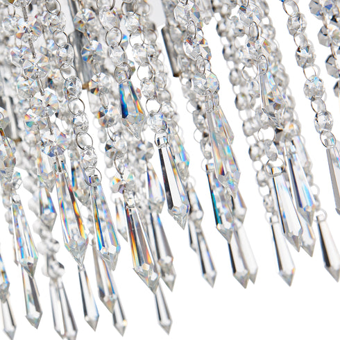 Flush luminaire in Chrome LL00201