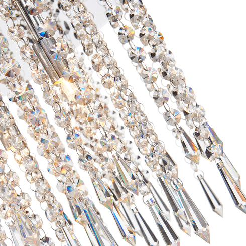 Flush luminaire in Chrome LL00201