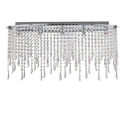 Flush luminaire in Chrome LL00203