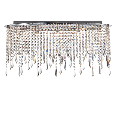 Flush luminaire in Chrome LL00203