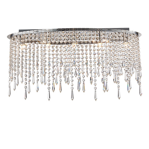 Flush luminaire in Chrome LL00203