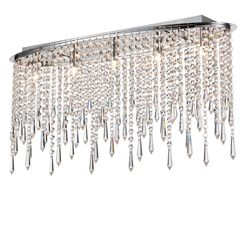 Flush luminaire in Chrome LL00203