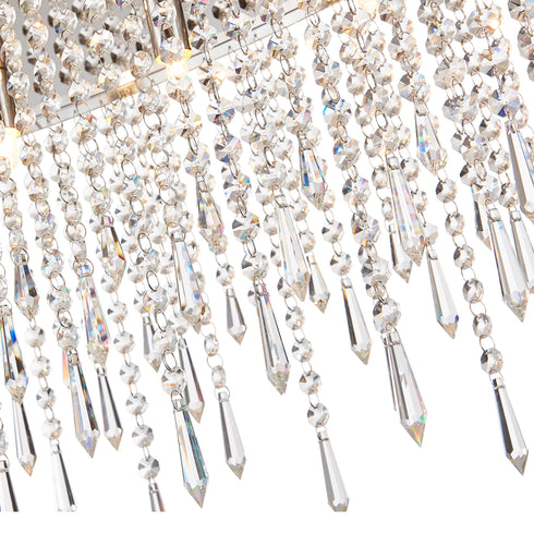 Flush luminaire in Chrome LL00203