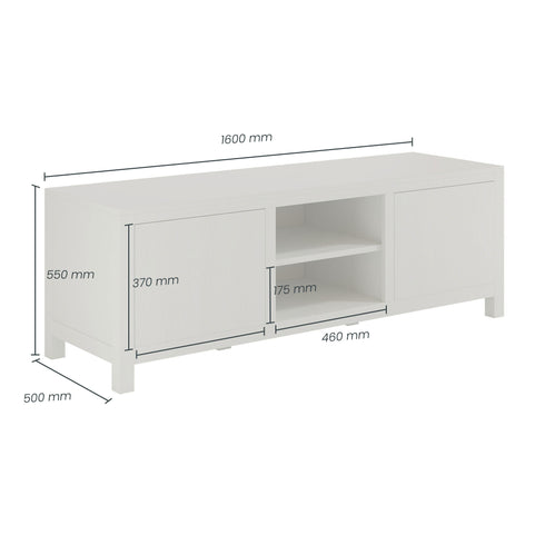 Flyford Tv Unit | Grey
